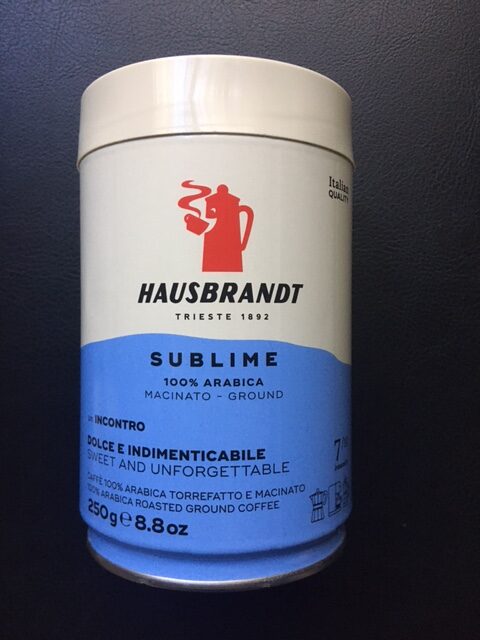 Hausbrandt Caffé Sublime (Moka) - gemahlen                                                                     250 Gramm Vakuumdose